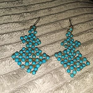 Turquoise earrings